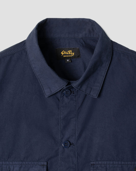 CPO Shirt (Navy Poplin)