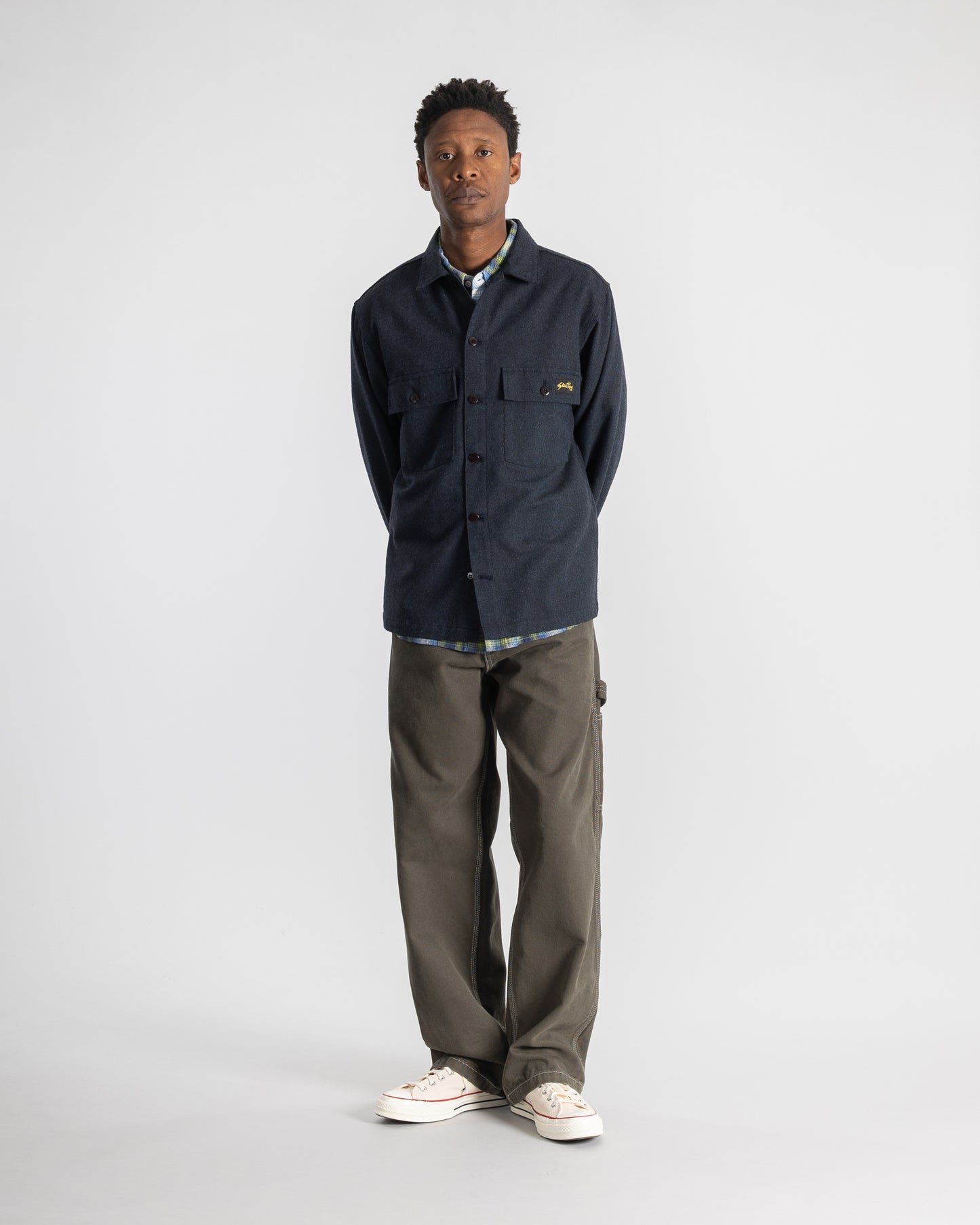 CPO Shirt (Navy Heather)