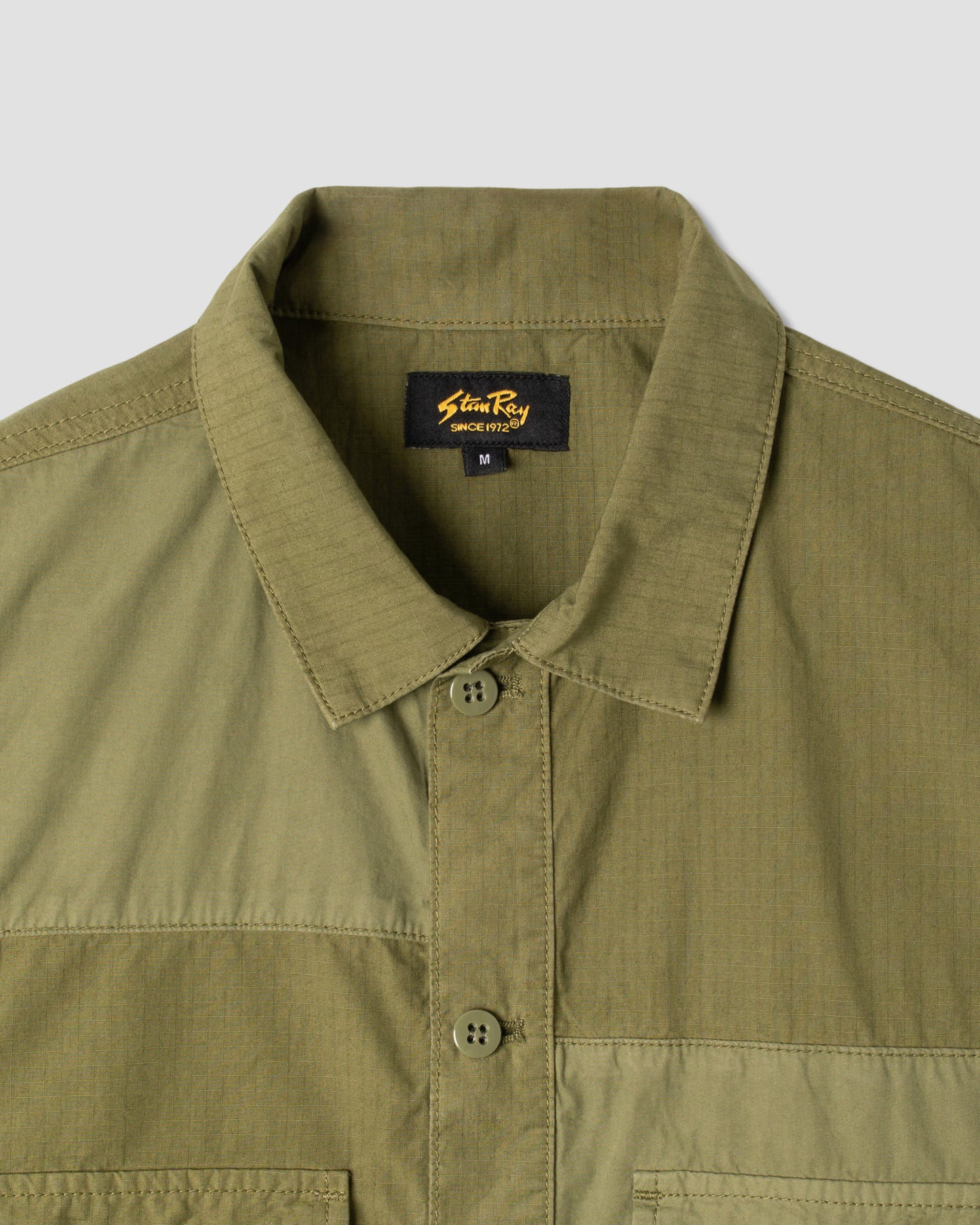 CPO Shirt (Olive/Poplin Mix)
