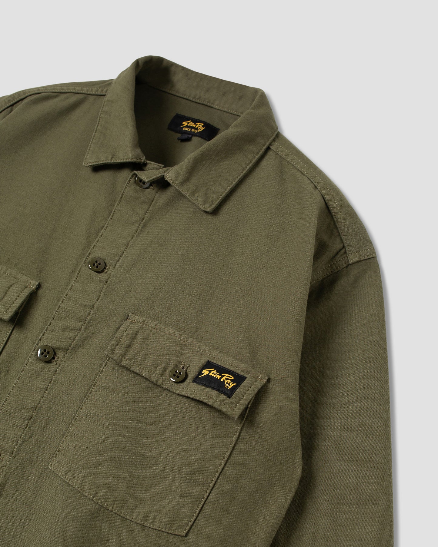 CPO Shirt (Olive Sateen)