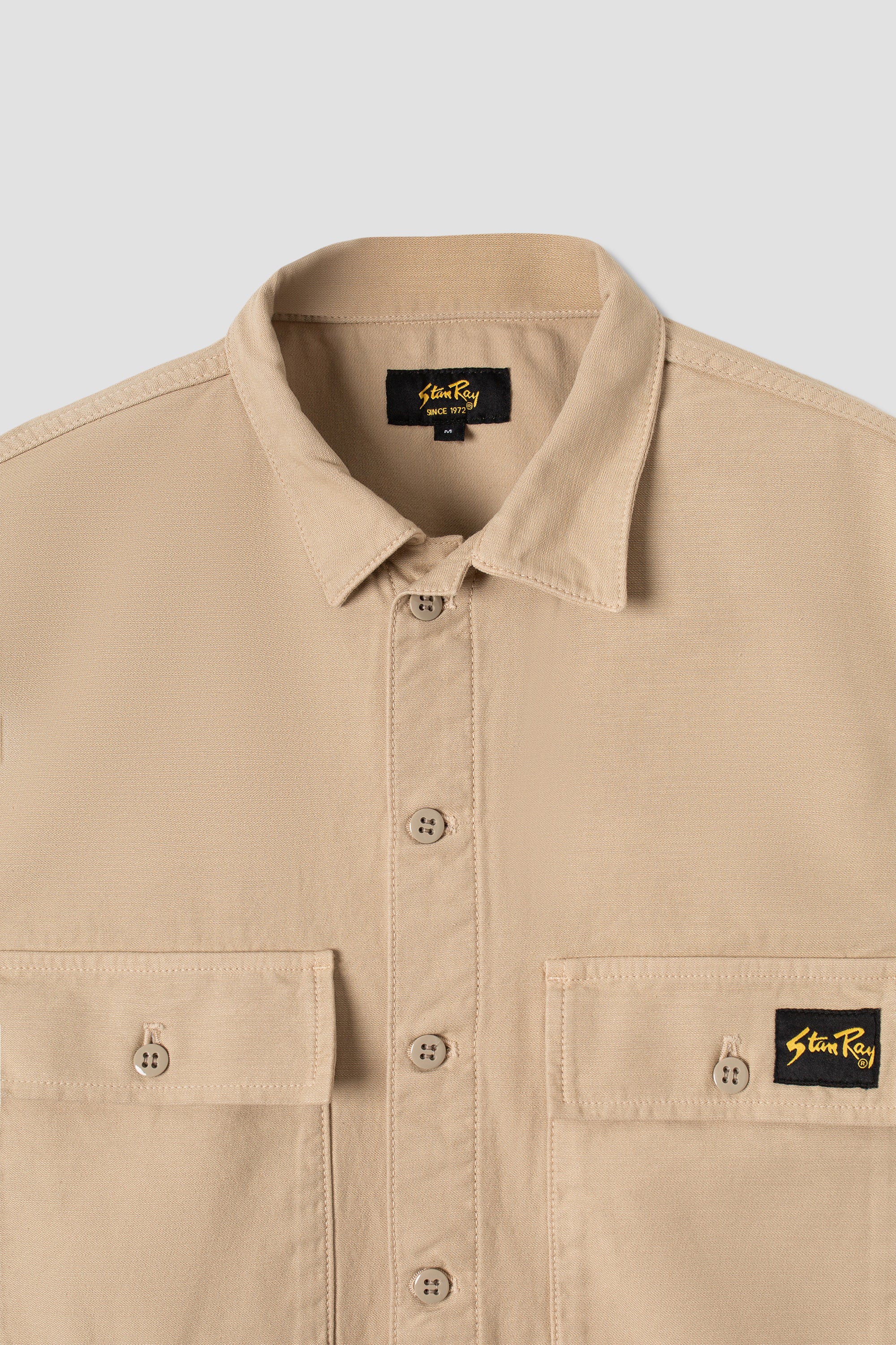 CPO Short Sleeve (Khaki Sateen)