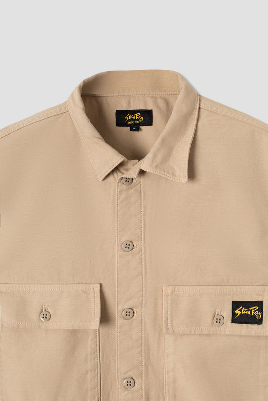 CPO Short Sleeve (Khaki Sateen)