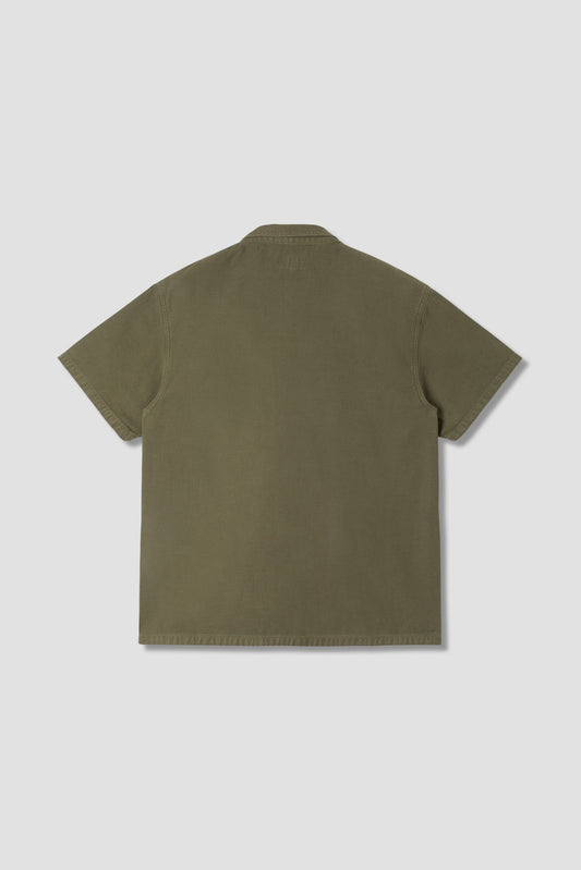 CPO Short Sleeve (Olive Sateen)