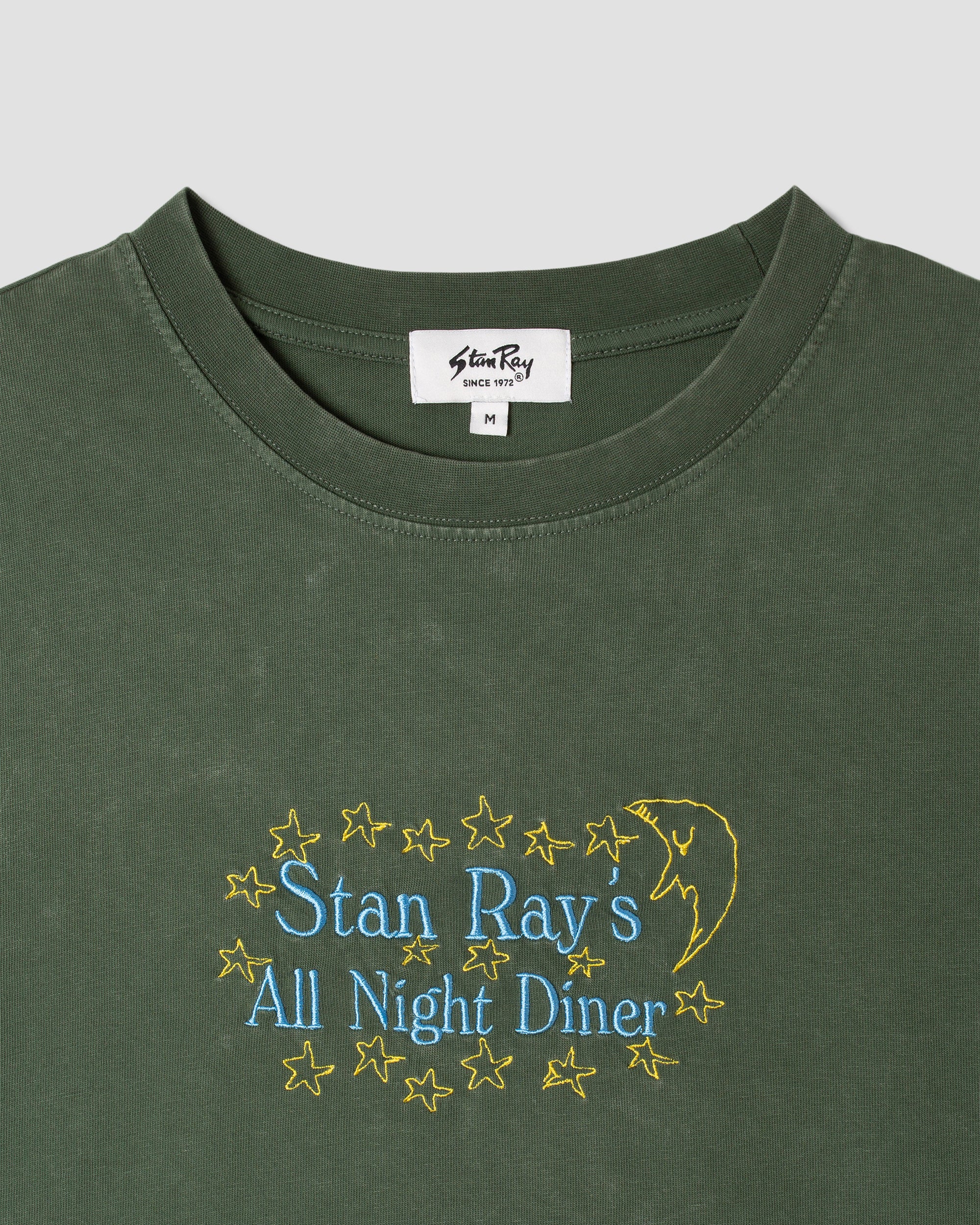 Diner Tee (Olive lavée)