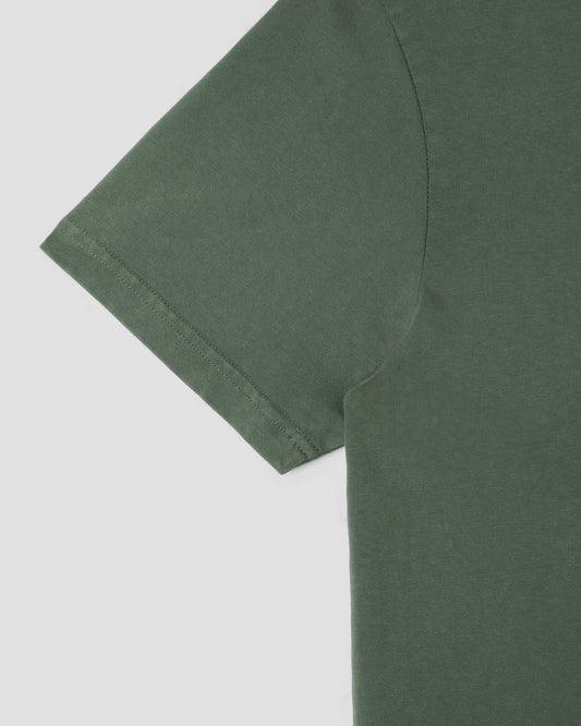 Diner-T-Shirt (gewaschenes Olivgrün)