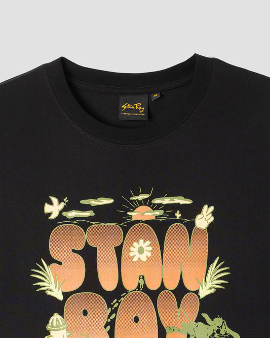 Double Bubble Tee (Black)