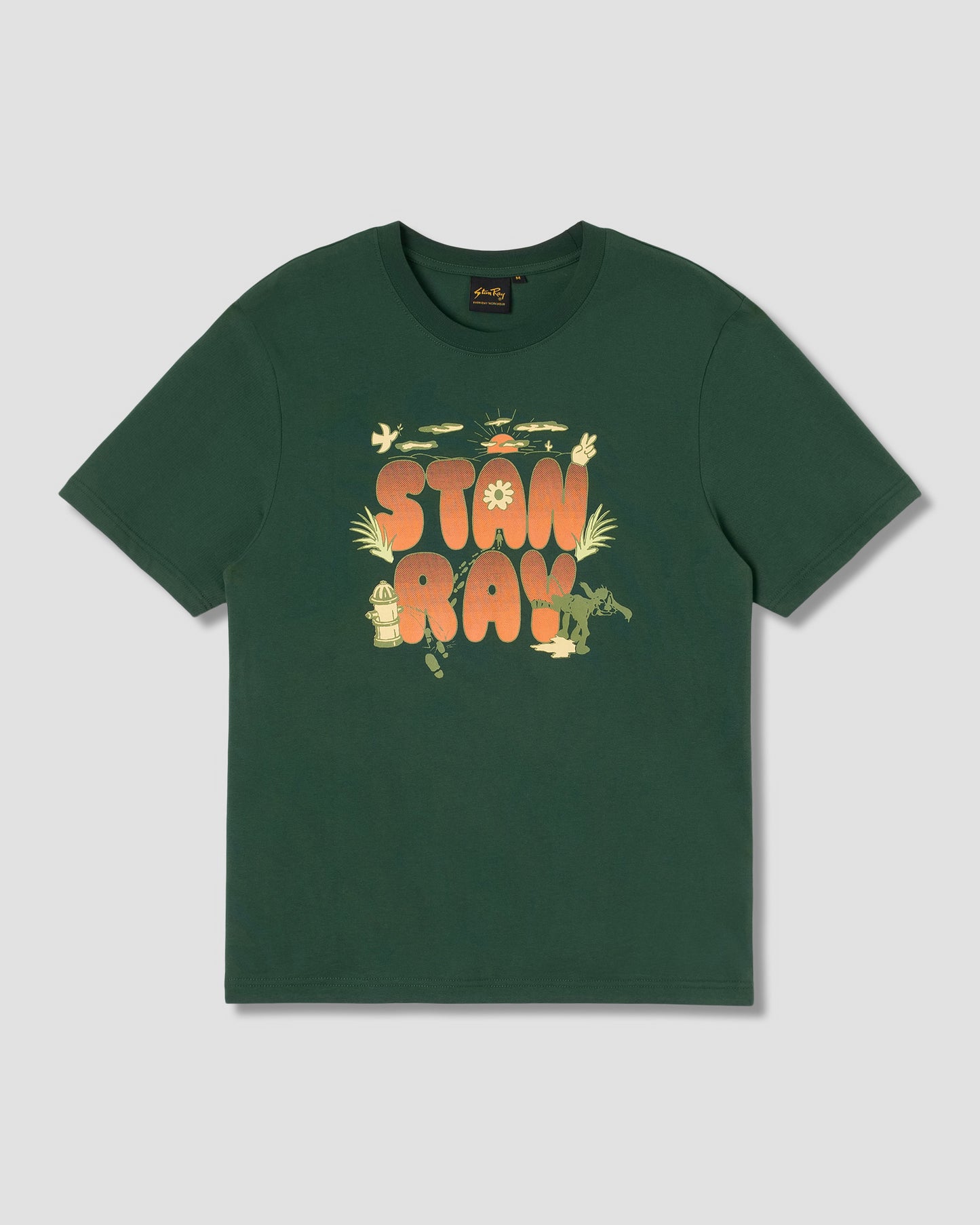 Double Bubble Tee (Racing Green)