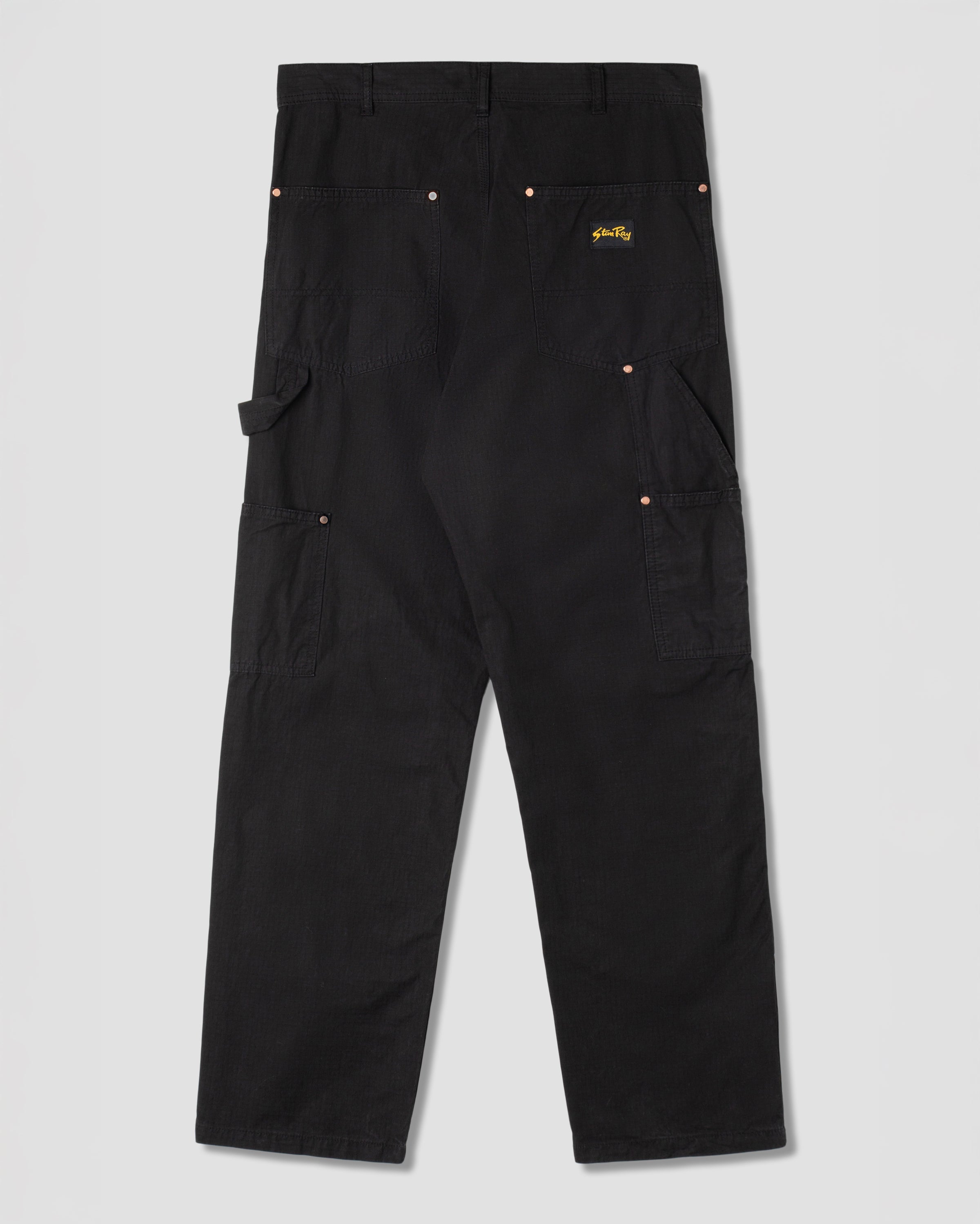 Pantalon double genou (noir Ripstop)
