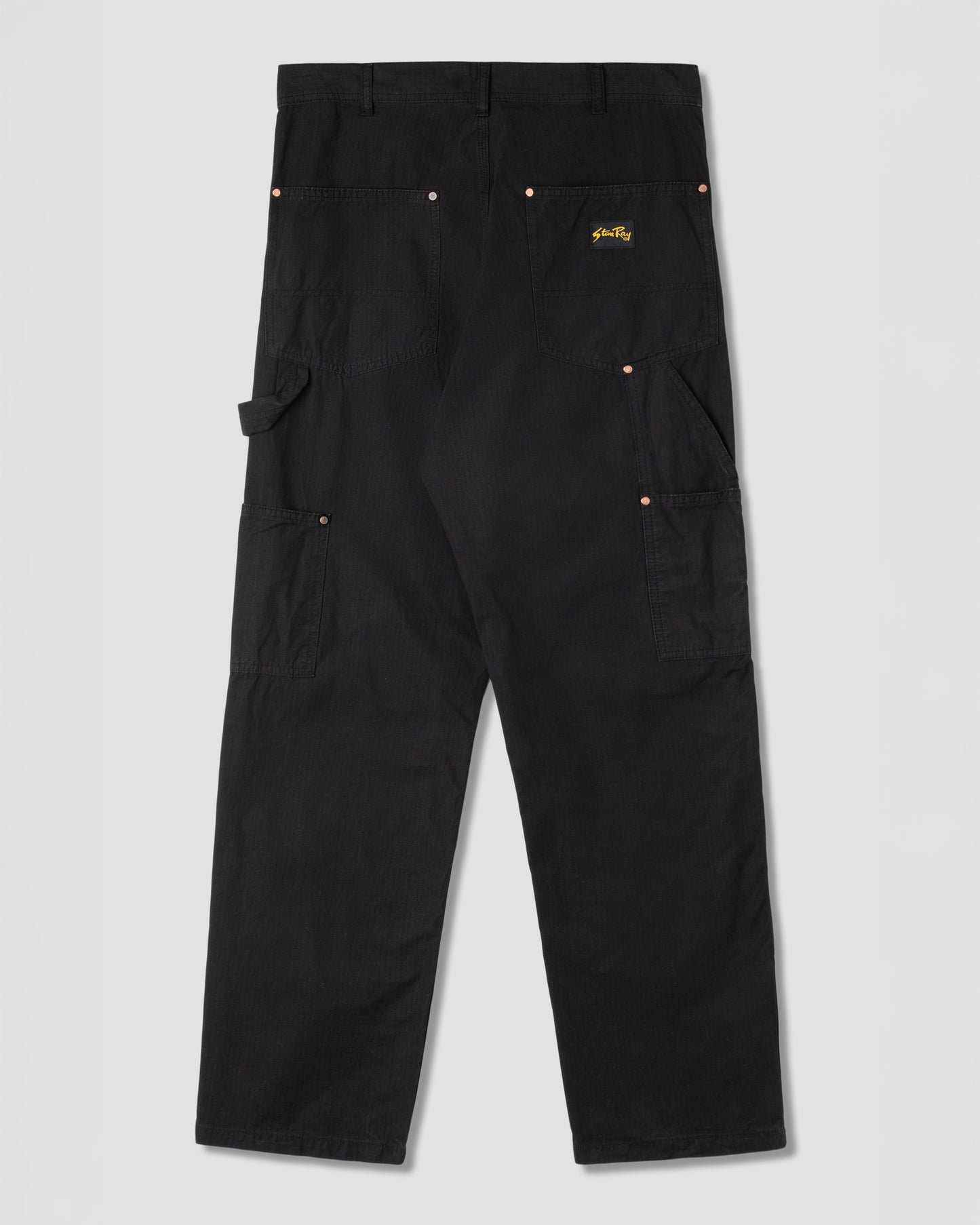 Pantalon double genou (noir Ripstop)