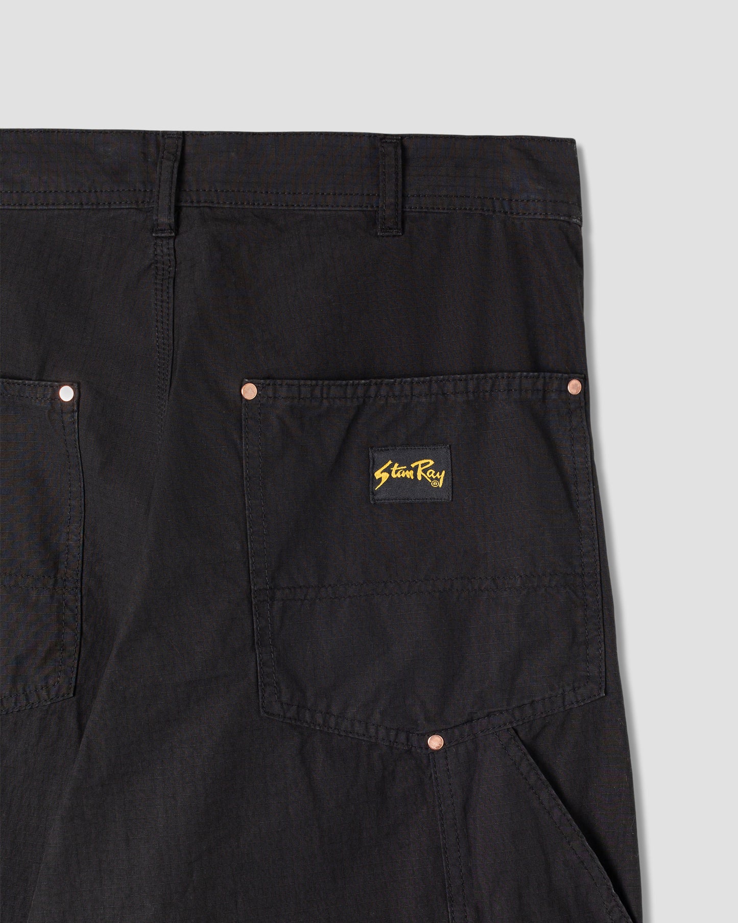 Pantalon double genou (noir Ripstop)