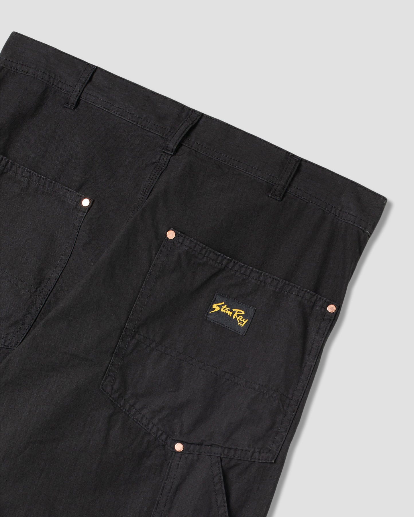 Pantalon double genou (noir Ripstop)