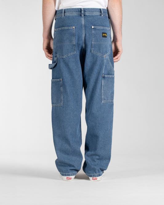 Double Knee Pant (Heavy Stone Wash Denim)
