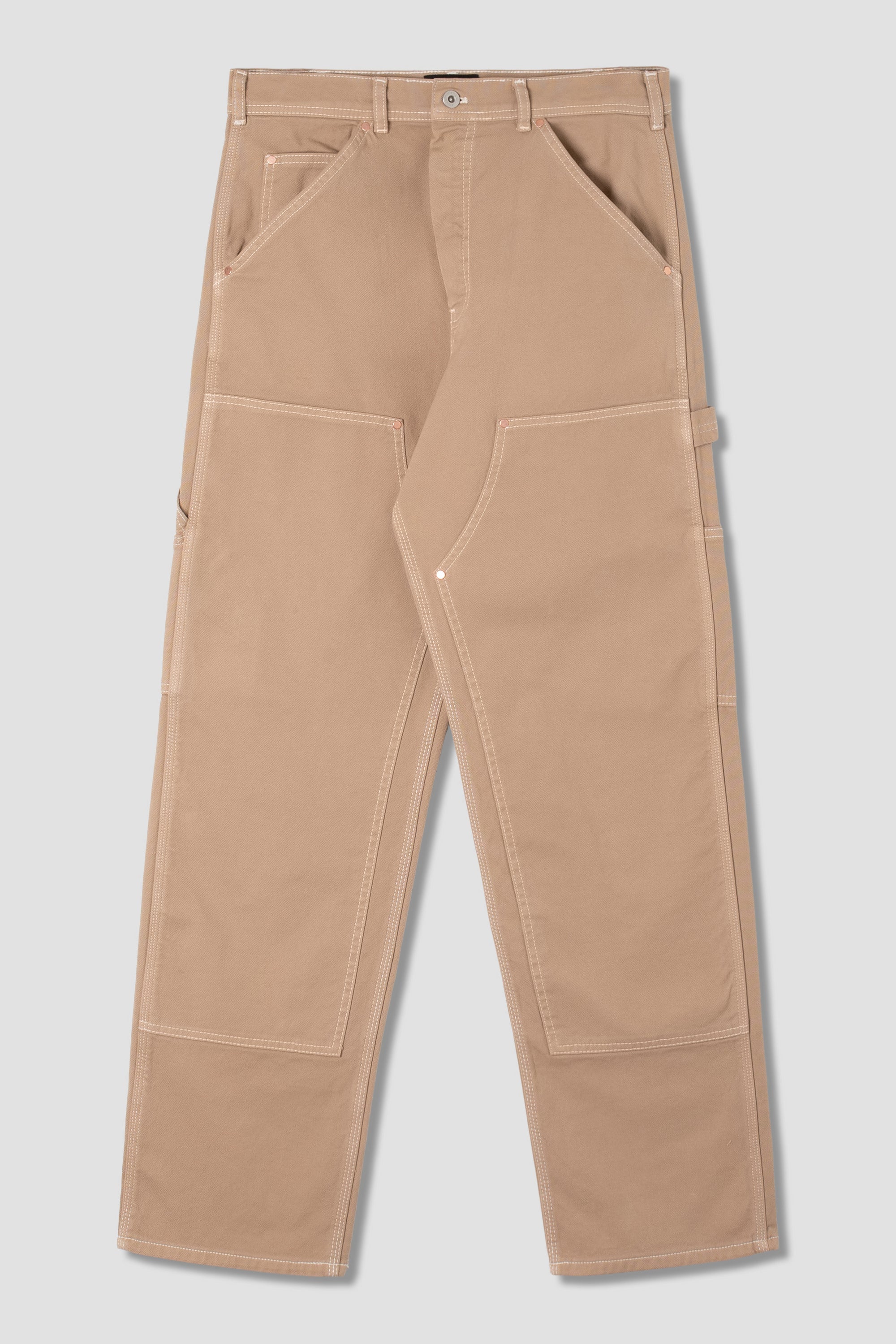 Double Knee Pant (Khaki Duck) - SS24