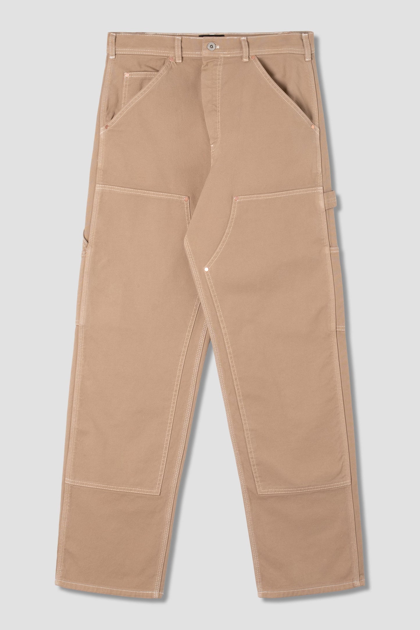 Double Knee Pant (Khaki Duck) - SS24