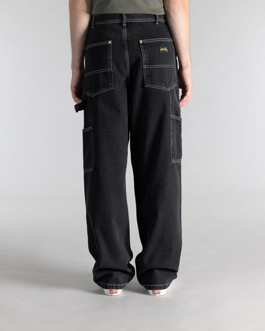 Double Knee Pant (Stonewashed Black Denim)