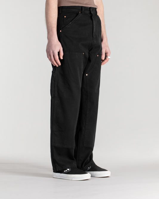 Double Knee Pant (Washed Black Duck)