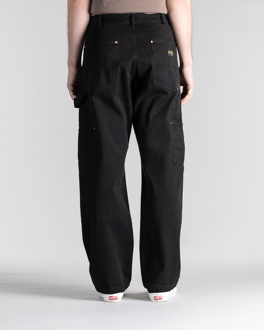 Double Knee Pant (Washed Black Duck)