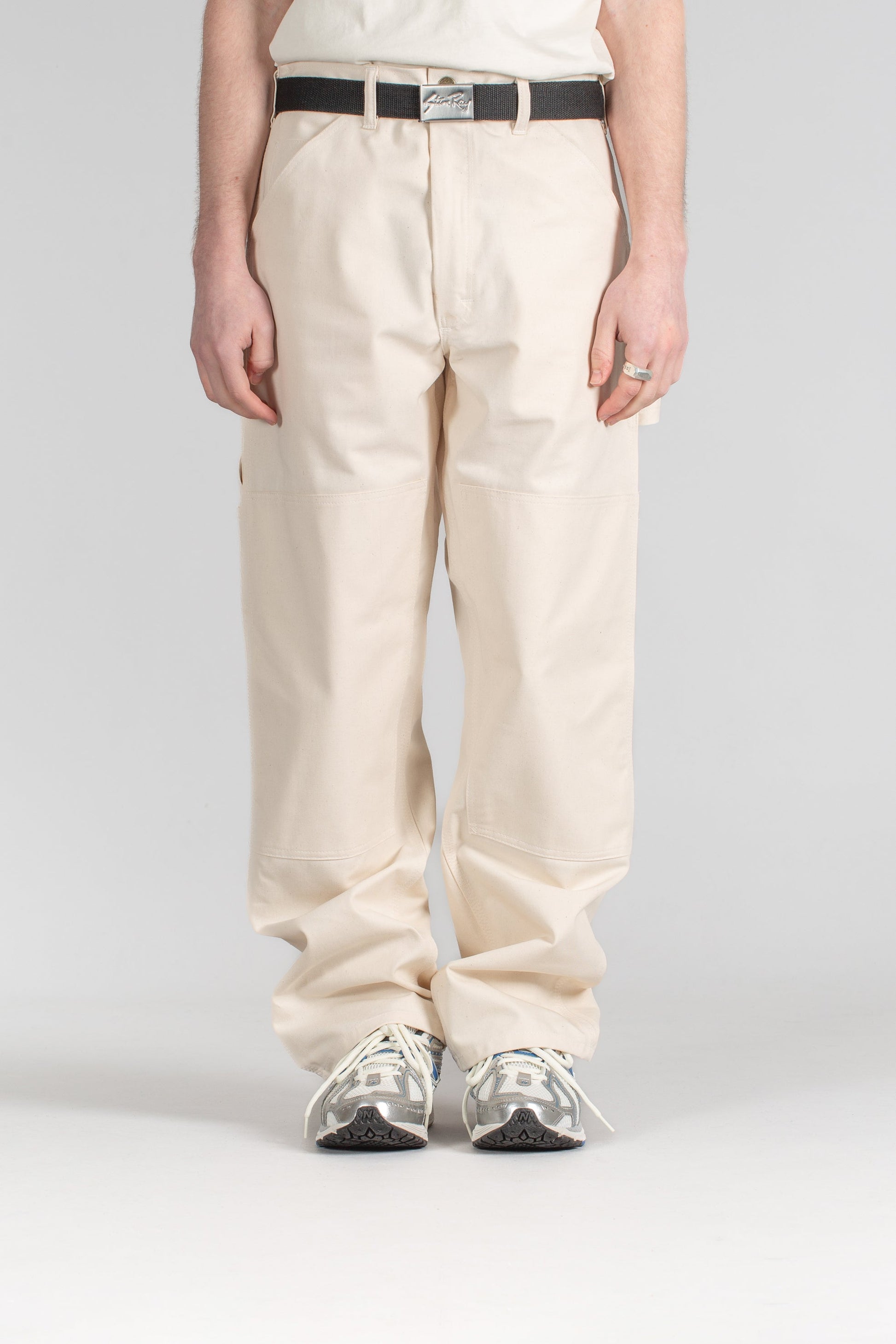 ANCELLM ひどかっ 1LDK DOUBLE KNEE PAINTER PANTS 
