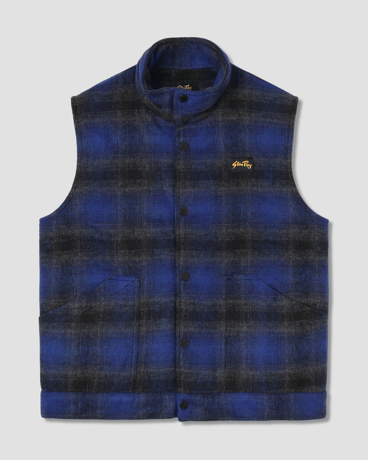 Down Plaid Vest