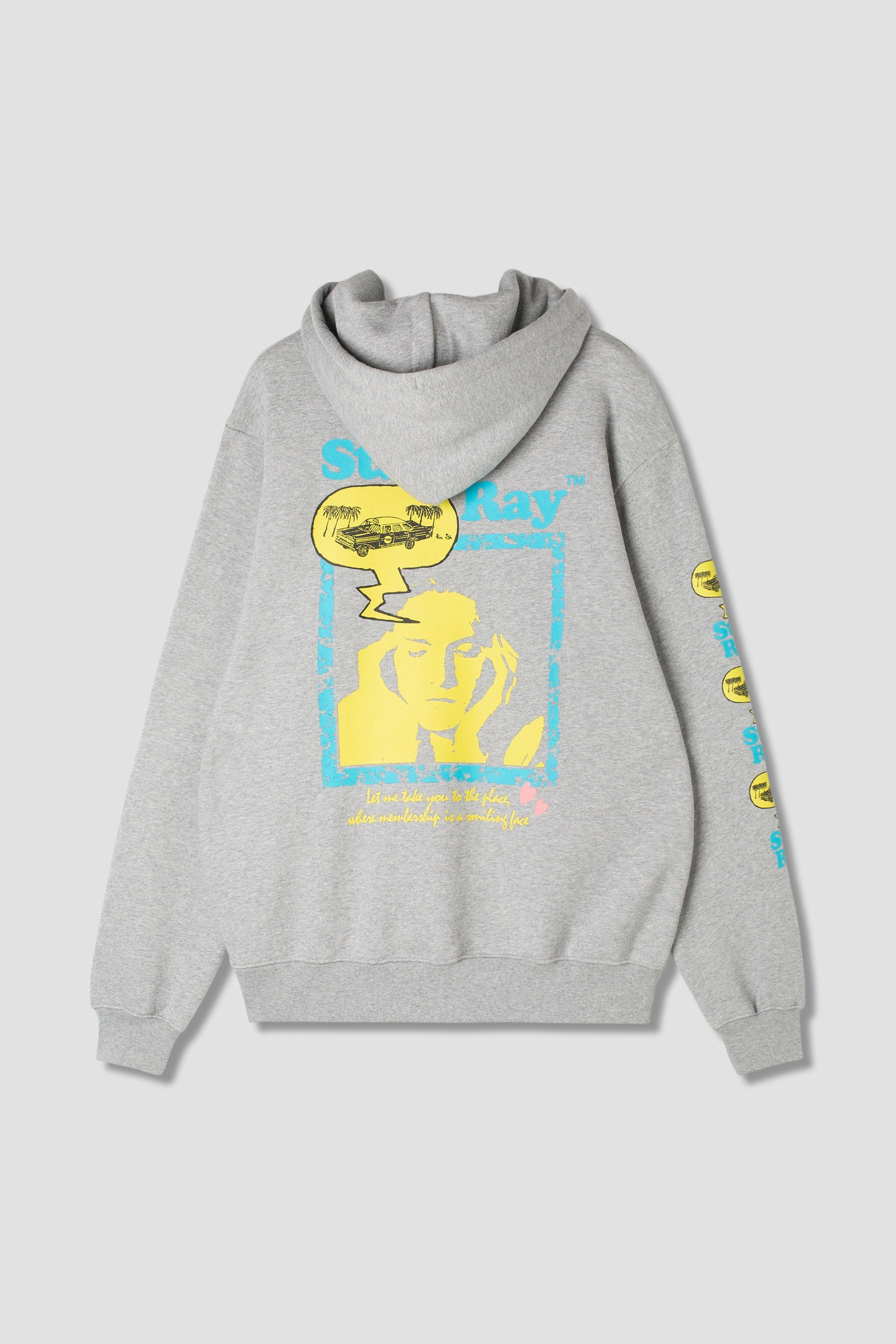 Dreamy Bubble Hood (Grey Heather)