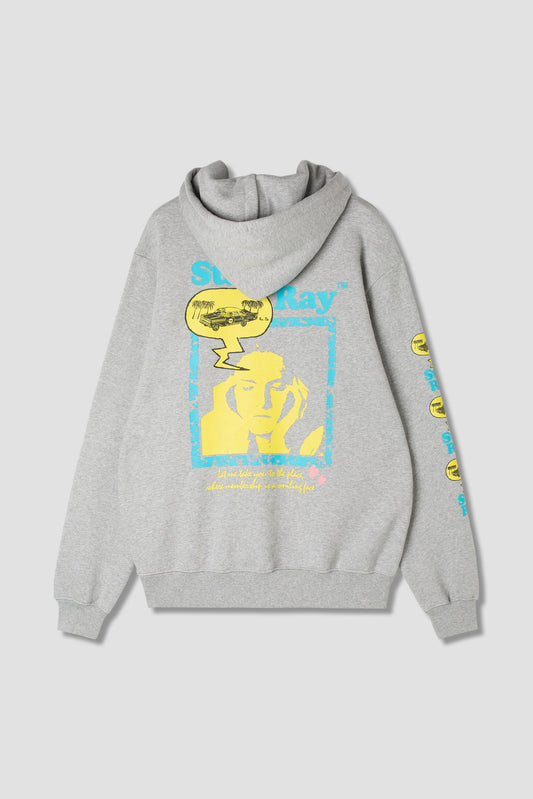 Dreamy Bubble Hood (Grey Heather)