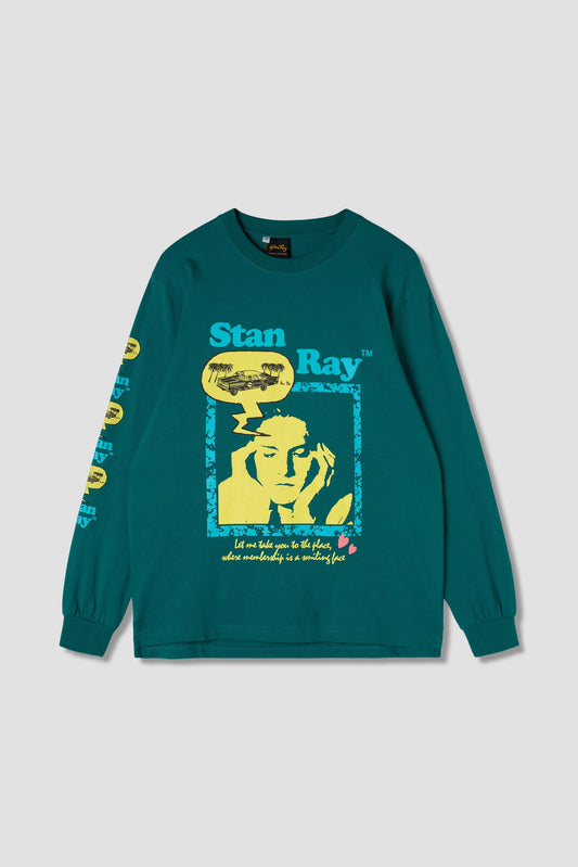 Dreamy Bubble Long Sleeve T (Agave)