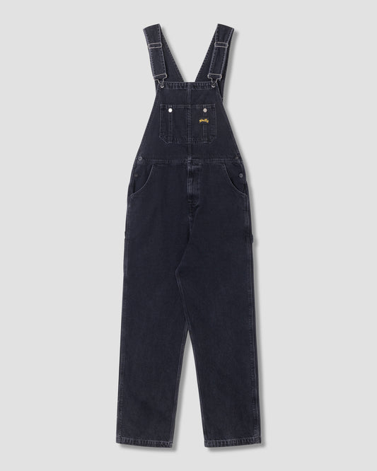 Earls Bib (Stonewashed Black Denim)