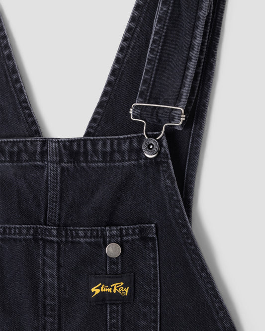Earls Bib (Stonewashed Black Denim)