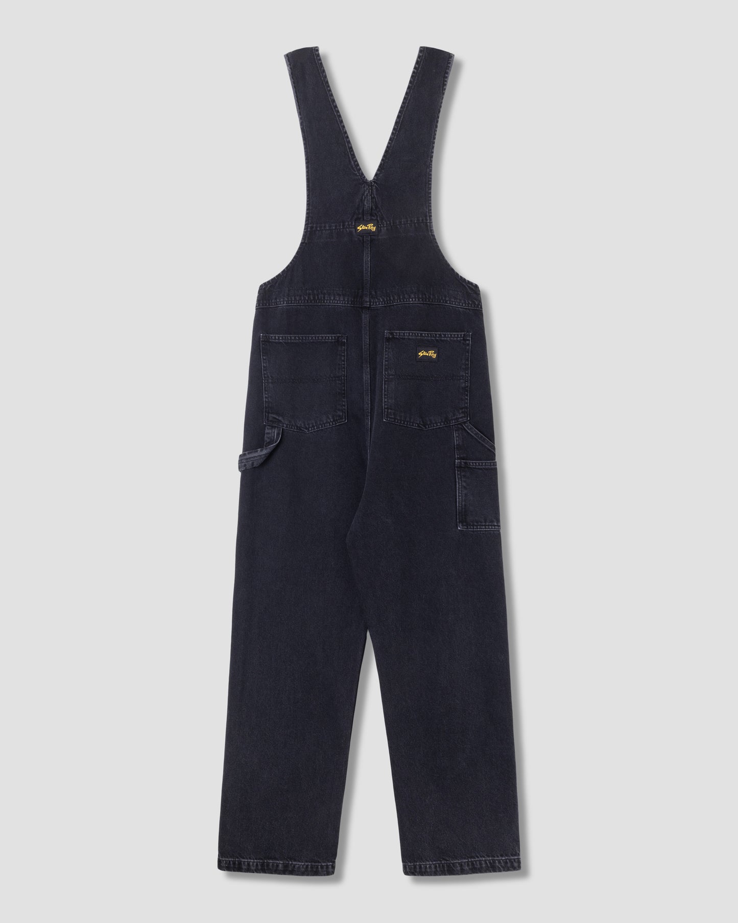 Earls Bib (Stonewashed Black Denim)