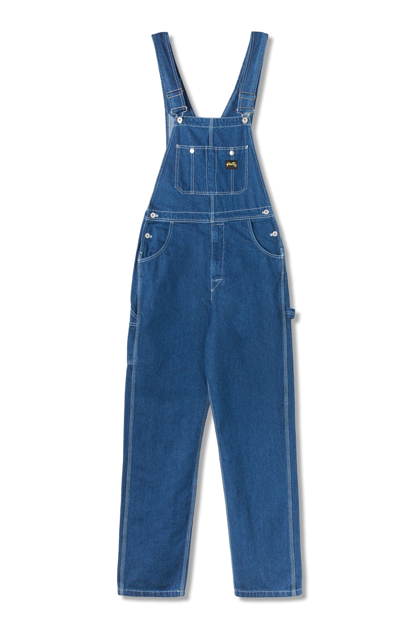 Earls Bib (Vintage Stonewash Denim)