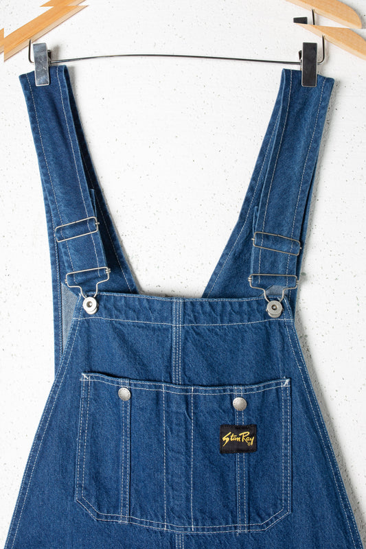 Earls Bib (Vintage Stonewash Denim)