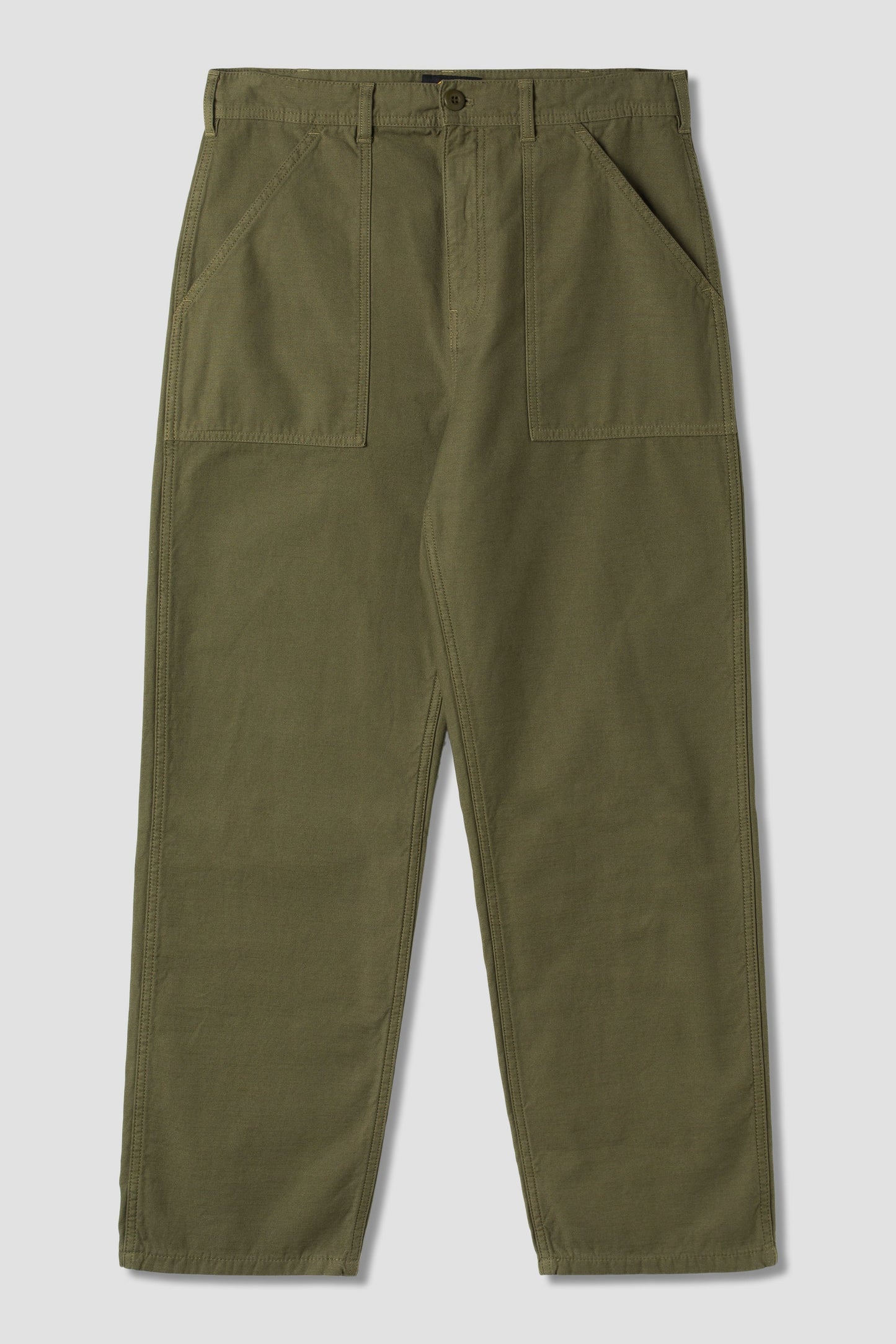 Fat Pant (Dark Olive Sateen)