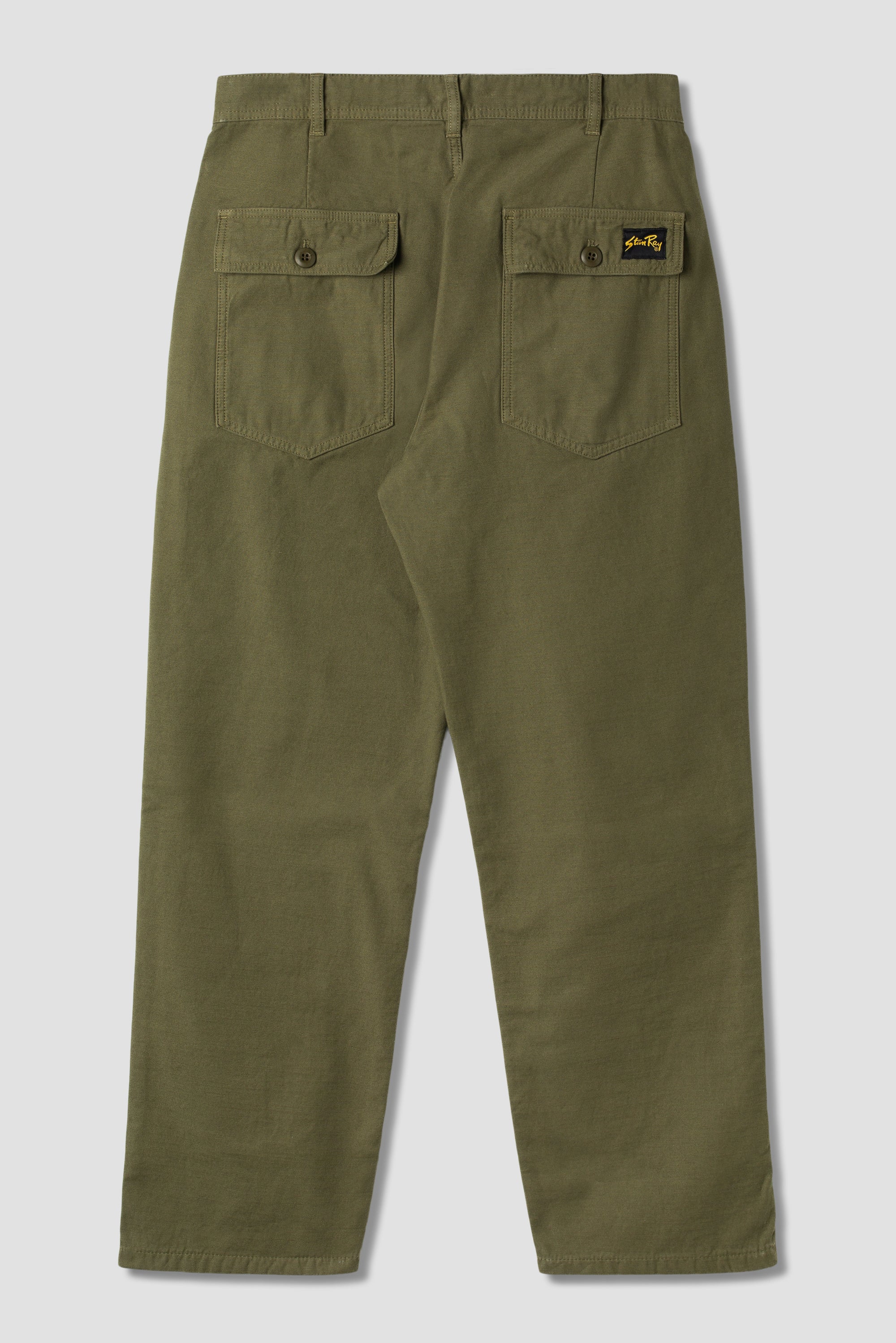 Fat Pant (Dark Olive Sateen)
