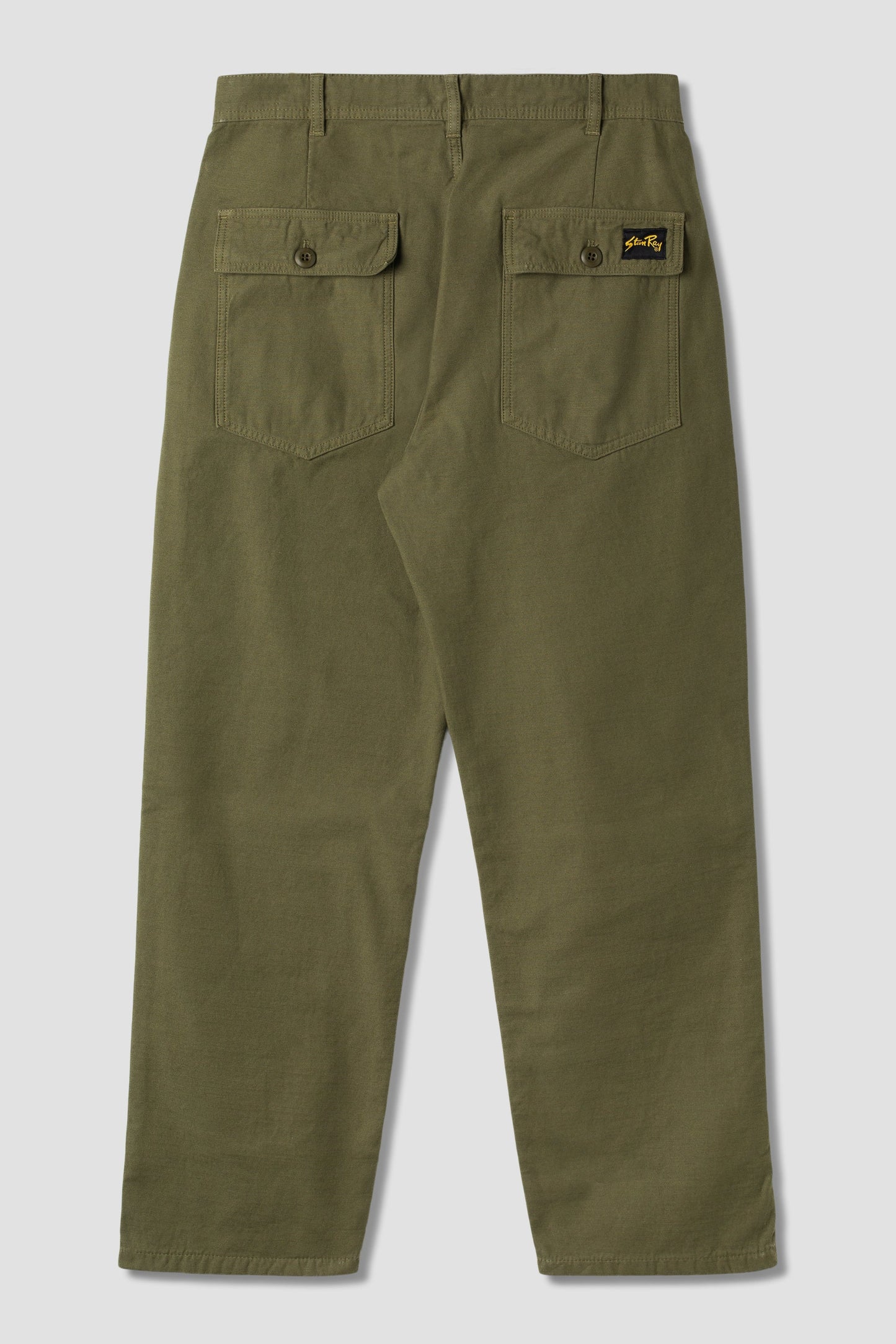 Fat Pant (Dark Olive Sateen)