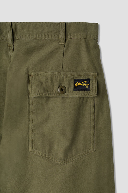 Fat Pant (Dark Olive Sateen)