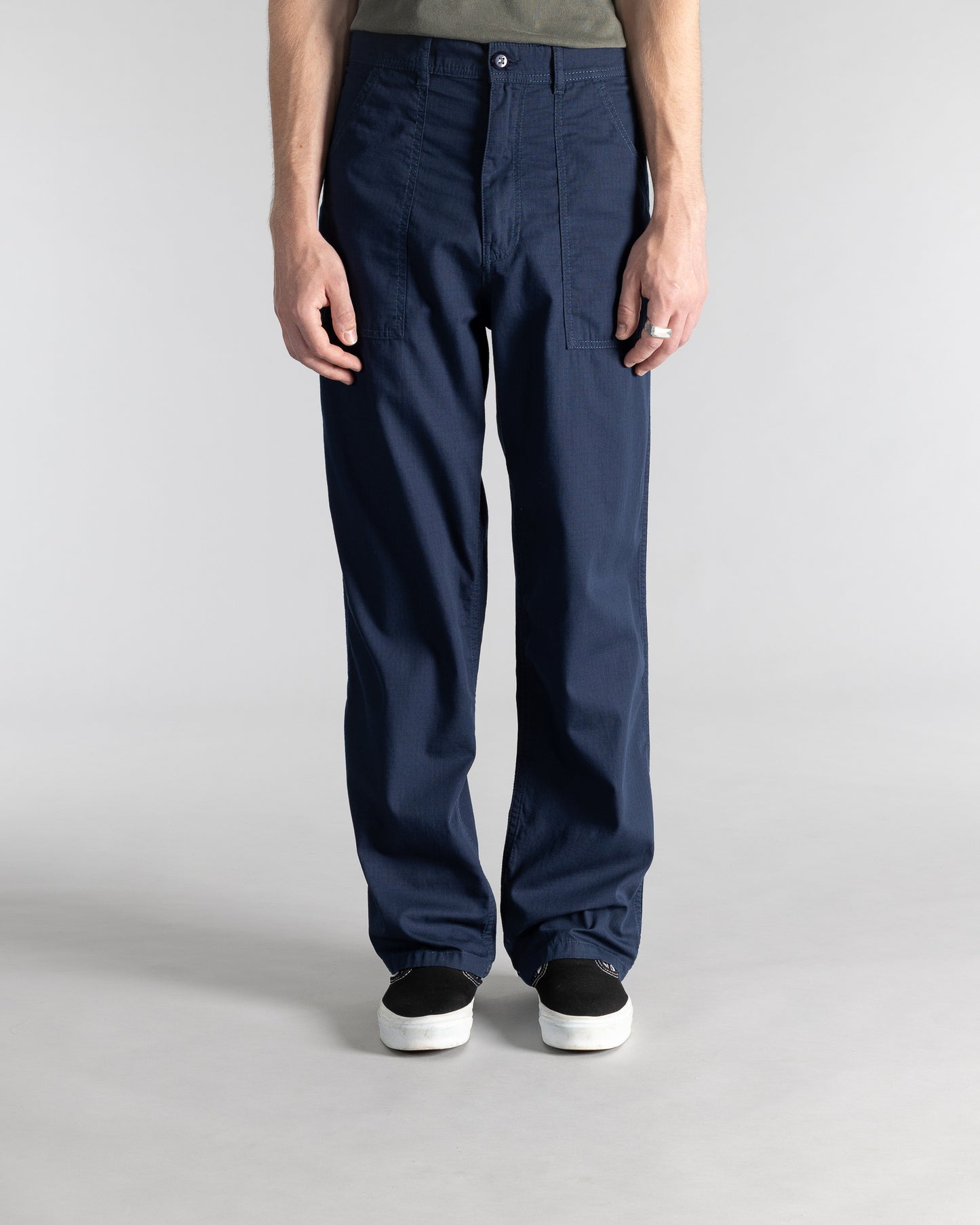 Fat Pant (Navy Ripstop)