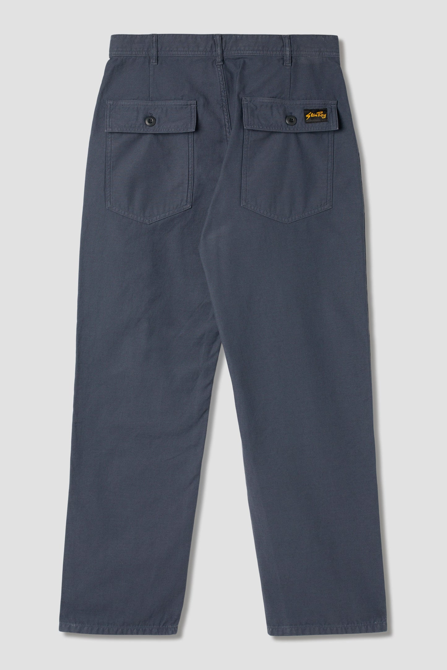 Fat Pant (Navy Sateen)