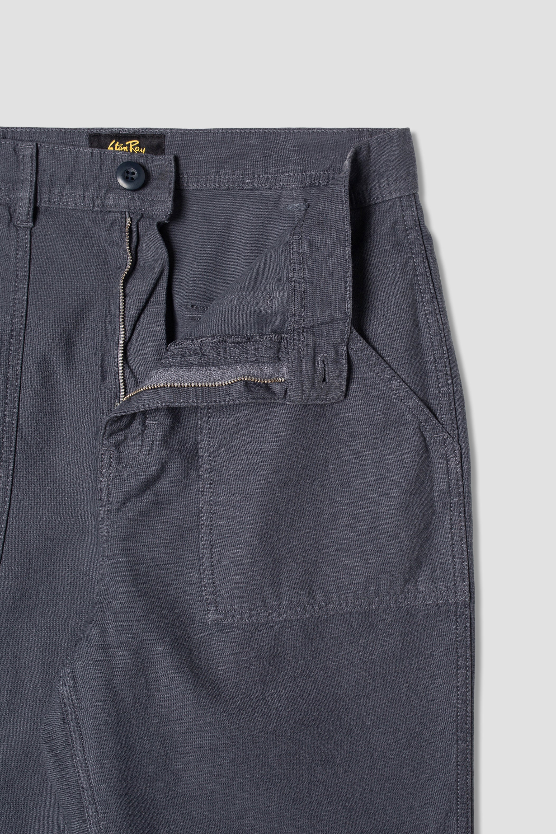 Fat Pant (Navy Sateen)