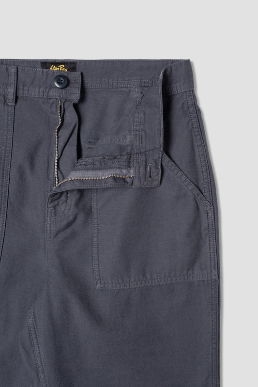 Fat Pant (Navy Sateen)