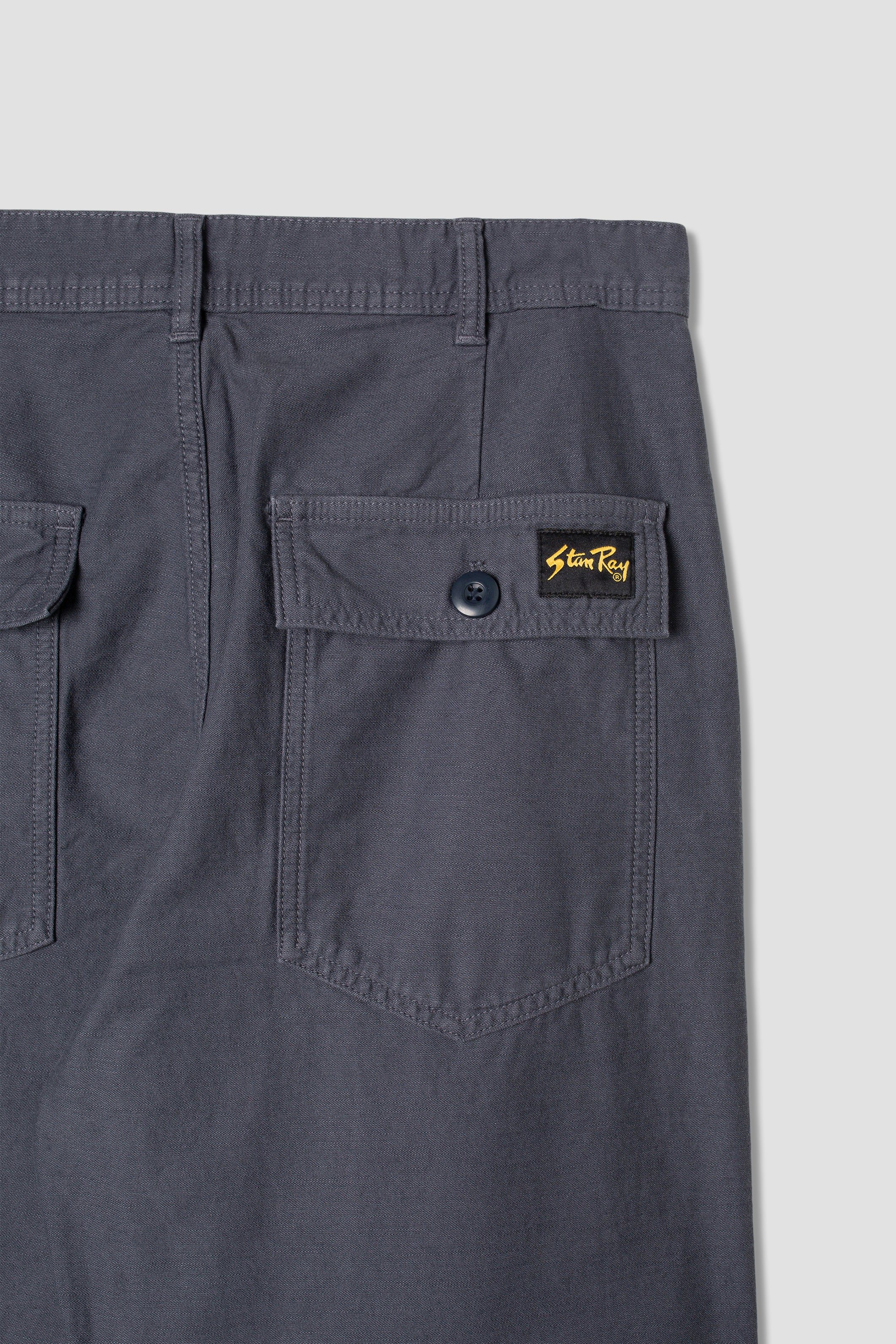 Fat Pant (Navy Sateen)