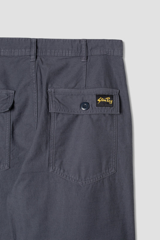 Fat Pant (Navy Sateen)