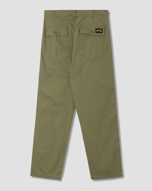 Fat Pant (Olive Ripstop)