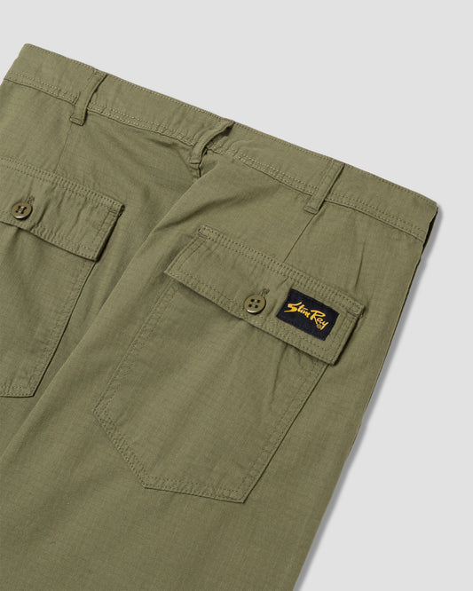 Fat Pant (Olive Ripstop)