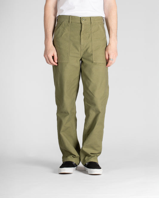 Fat Pant (Olive Sateen)