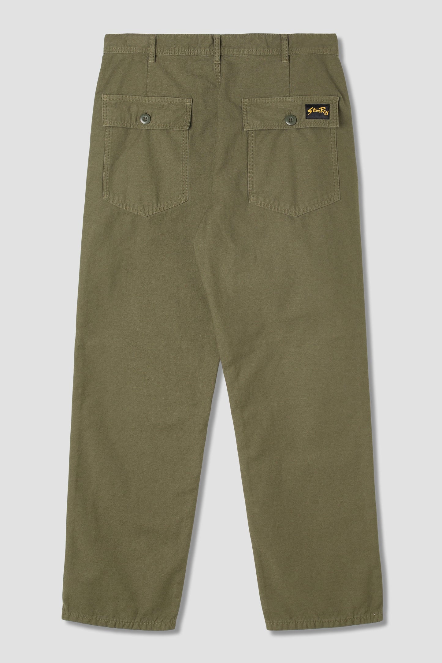 Fat Pant (Olive Sateen)