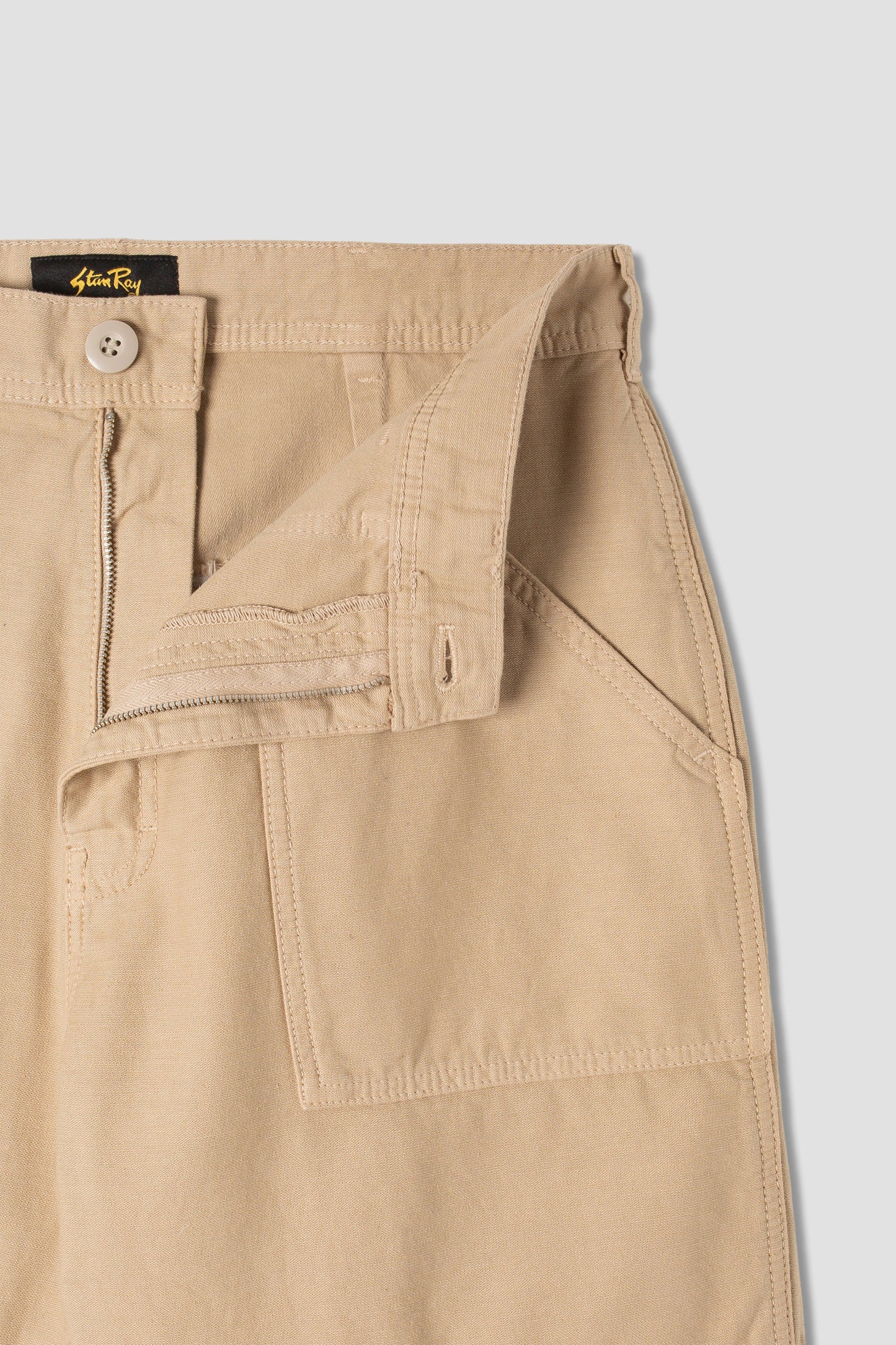 Fat Short (Khaki Sateen)