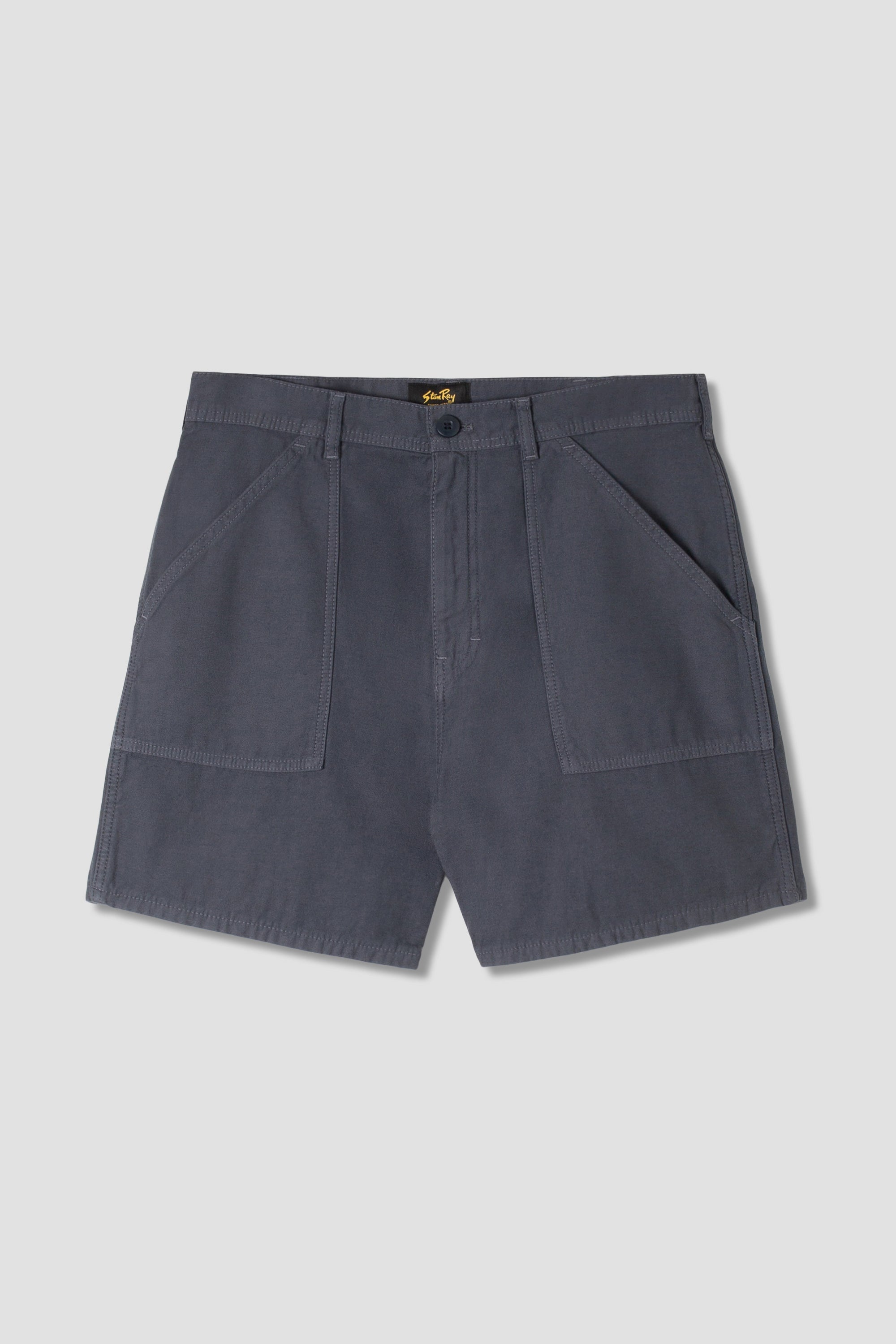 Fat Short (Navy Sateen)