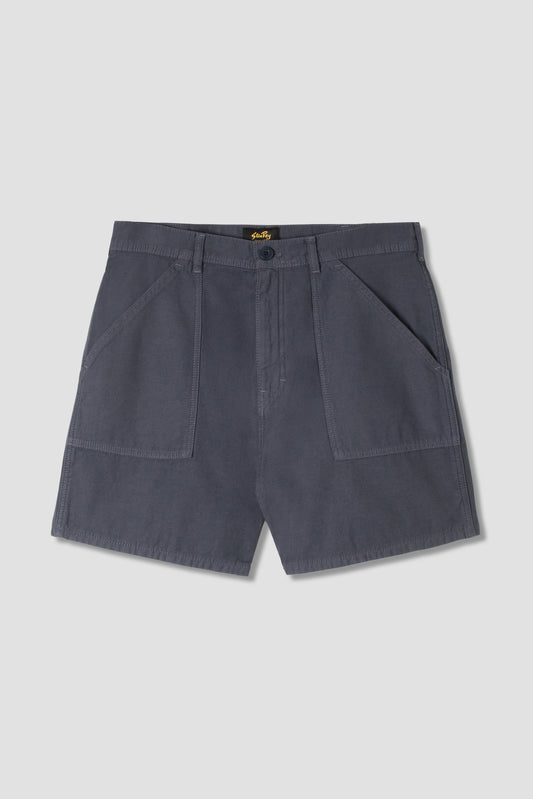 Fat Short (Navy Sateen)