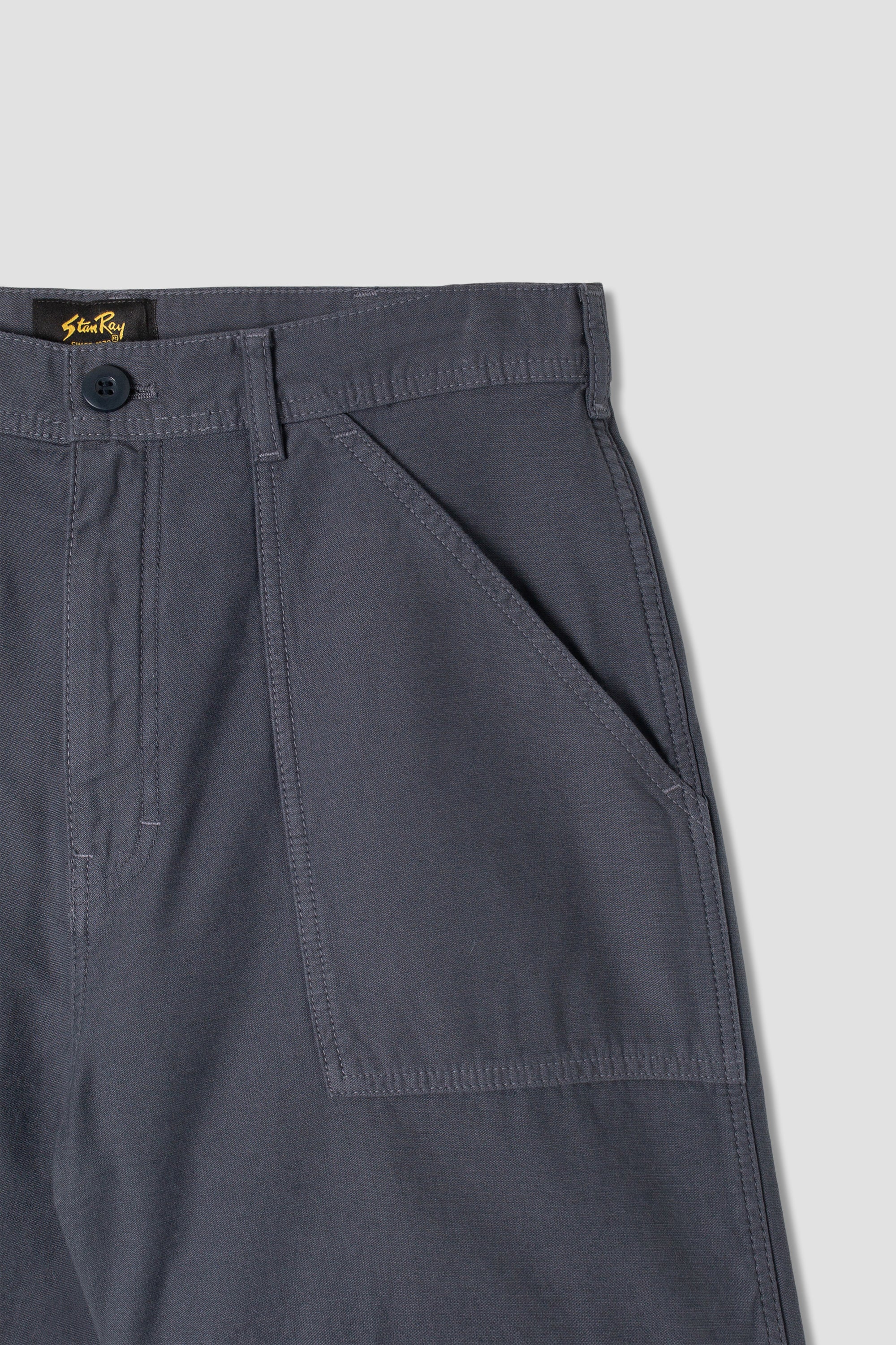 Fat Short (Navy Sateen)