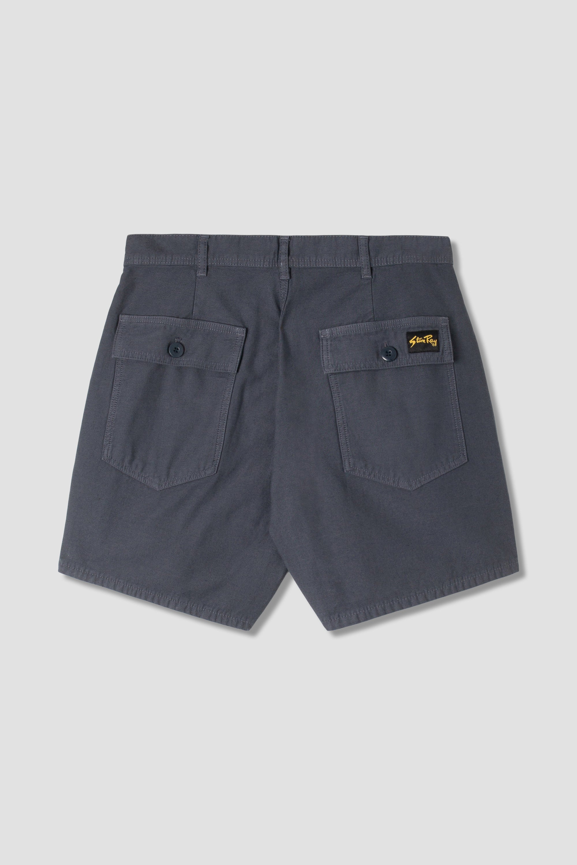 Fat Short (Navy Sateen)